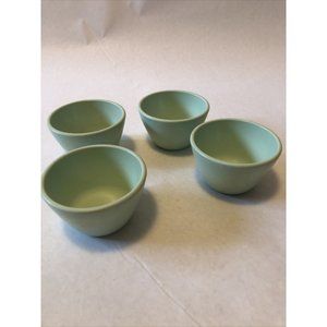 Arrowhead Envoy 100, Mint Green Melamine, set of 4 Custard Cups Desert Icecream